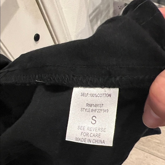 HYFVE Small Classic Black Jean tiered button down Jean jacket 100% cotton - Picture 3 of 7